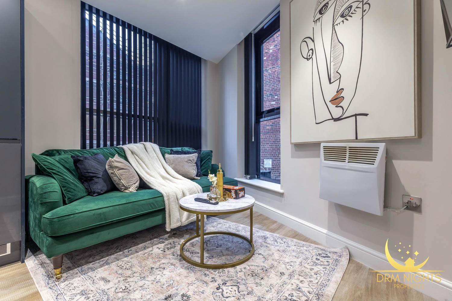 Modern 1-Bedroom Apartment In Leeds City Centre Sleeps 2 Central Station Exterior foto